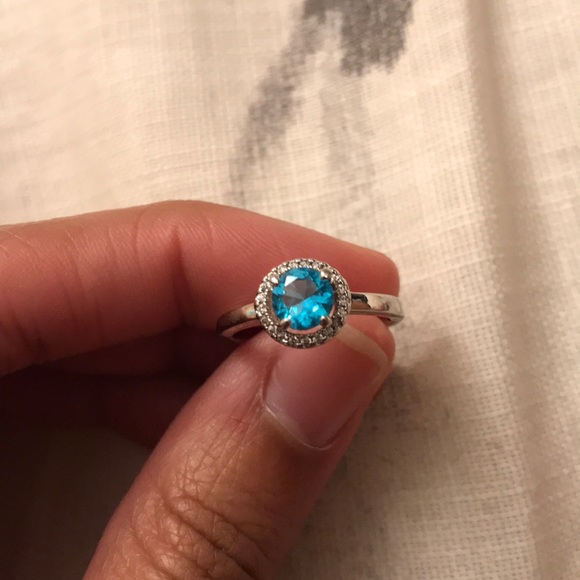 Costume Jewelry Ring - Blue - Picture 2 of 2